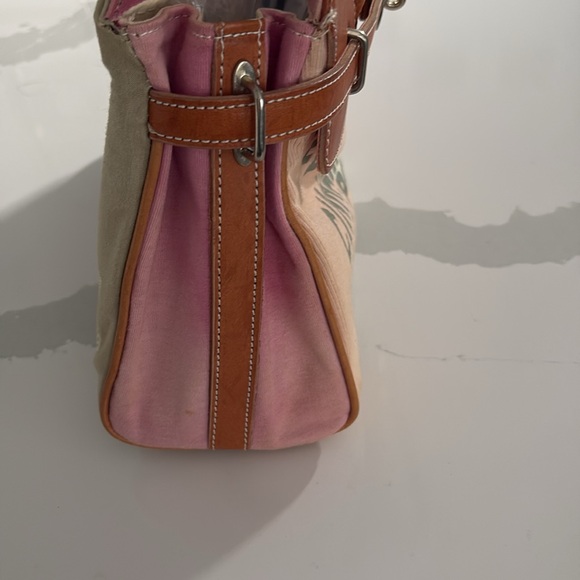 Free soul hand bag leather trimmed - Picture 6 of 10